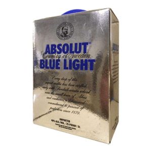 Горілка Absolut Blue Light 3л